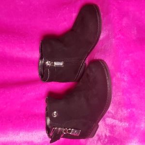 Black suede, Michael Kors, toddler girl boots